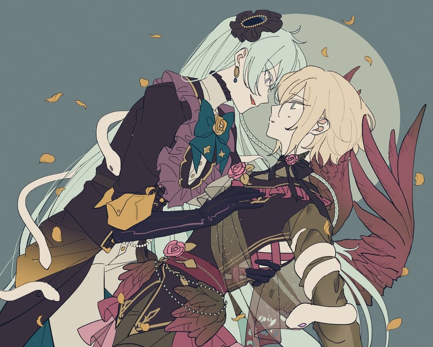 tenshouin eichi and hibiki wataru (ensemble stars!) drawn by eichi_turnr