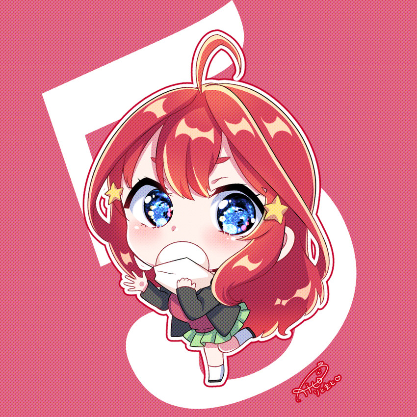 nakano itsuki (go-toubun no hanayome) drawn by rinne_(mizunosato)