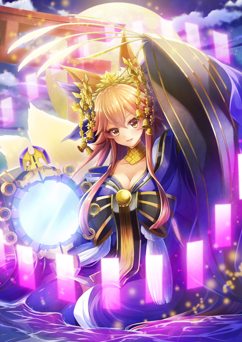 tamamo and tamamo no mae (fate and 1 more) drawn by kanna_(chaos966)