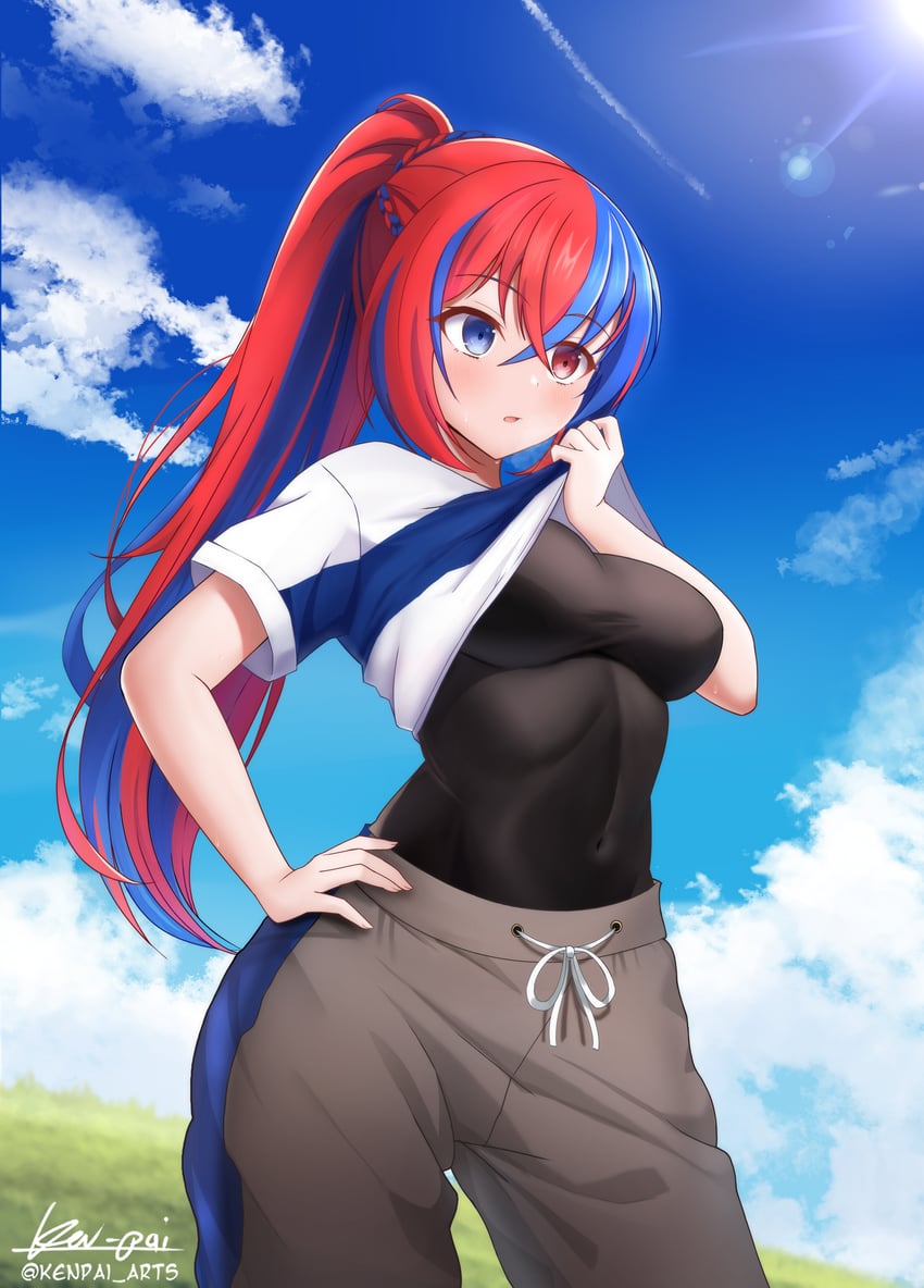 female alear (fire emblem and 1 more) drawn by ken-pai_(kenpai_arts)