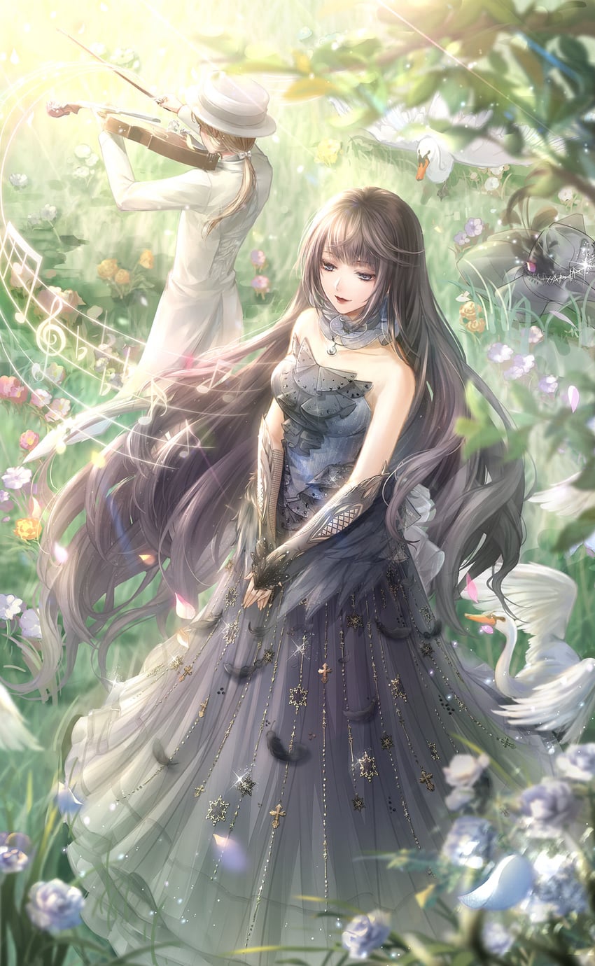 lilith, nolan, and abyss of stars (nikki and 1 more)