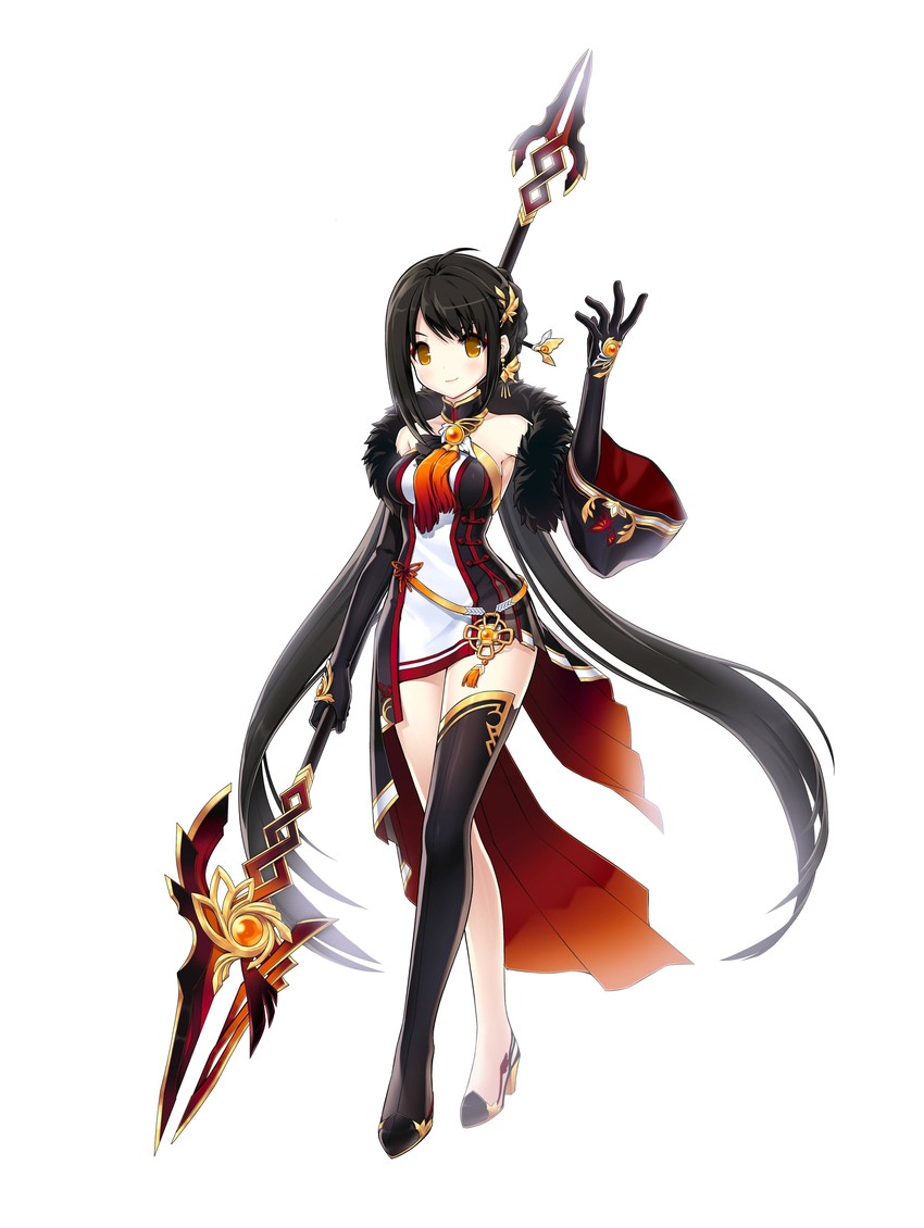 ara haan and yama raja (elsword) drawn by sando_(dukedevil)