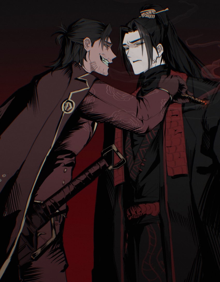 jia qiu and lei heng (project moon and 1 more) drawn by chanil_(muexlku)