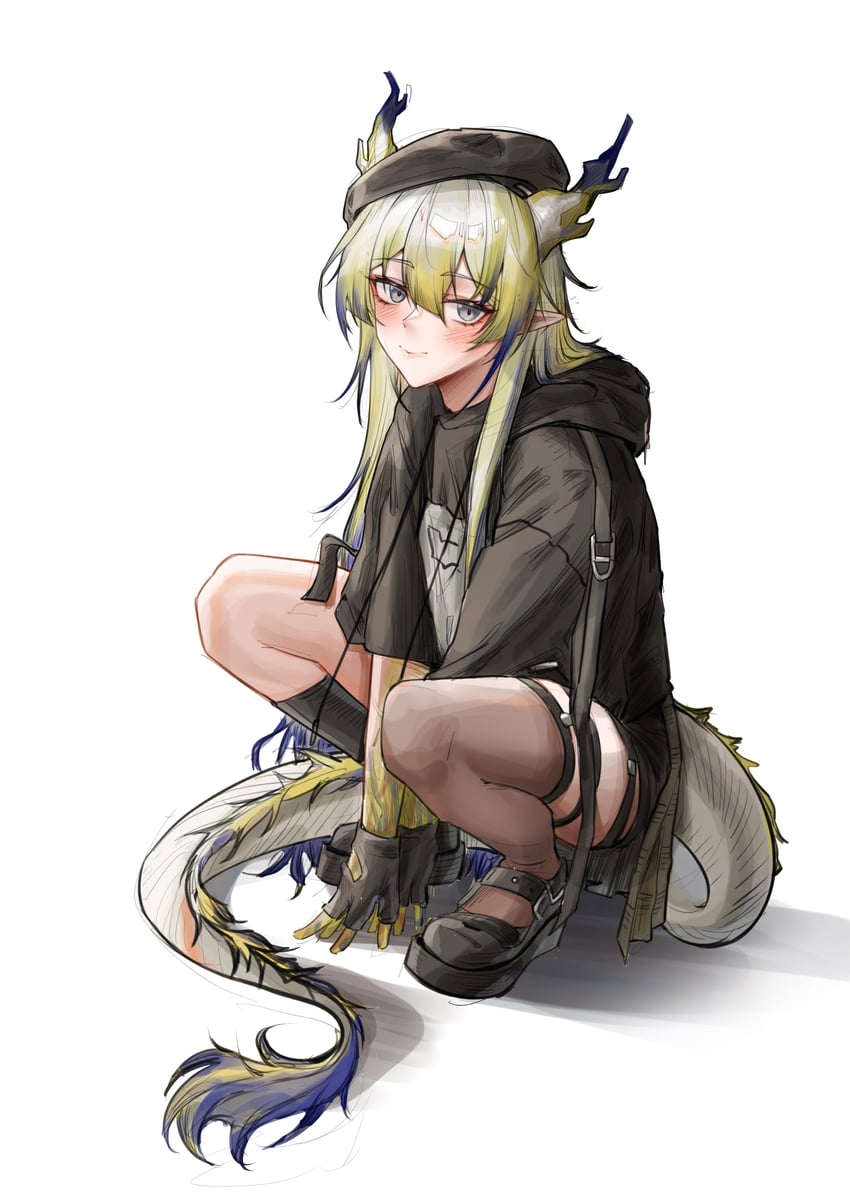 shu (arknights) drawn by knight_fault