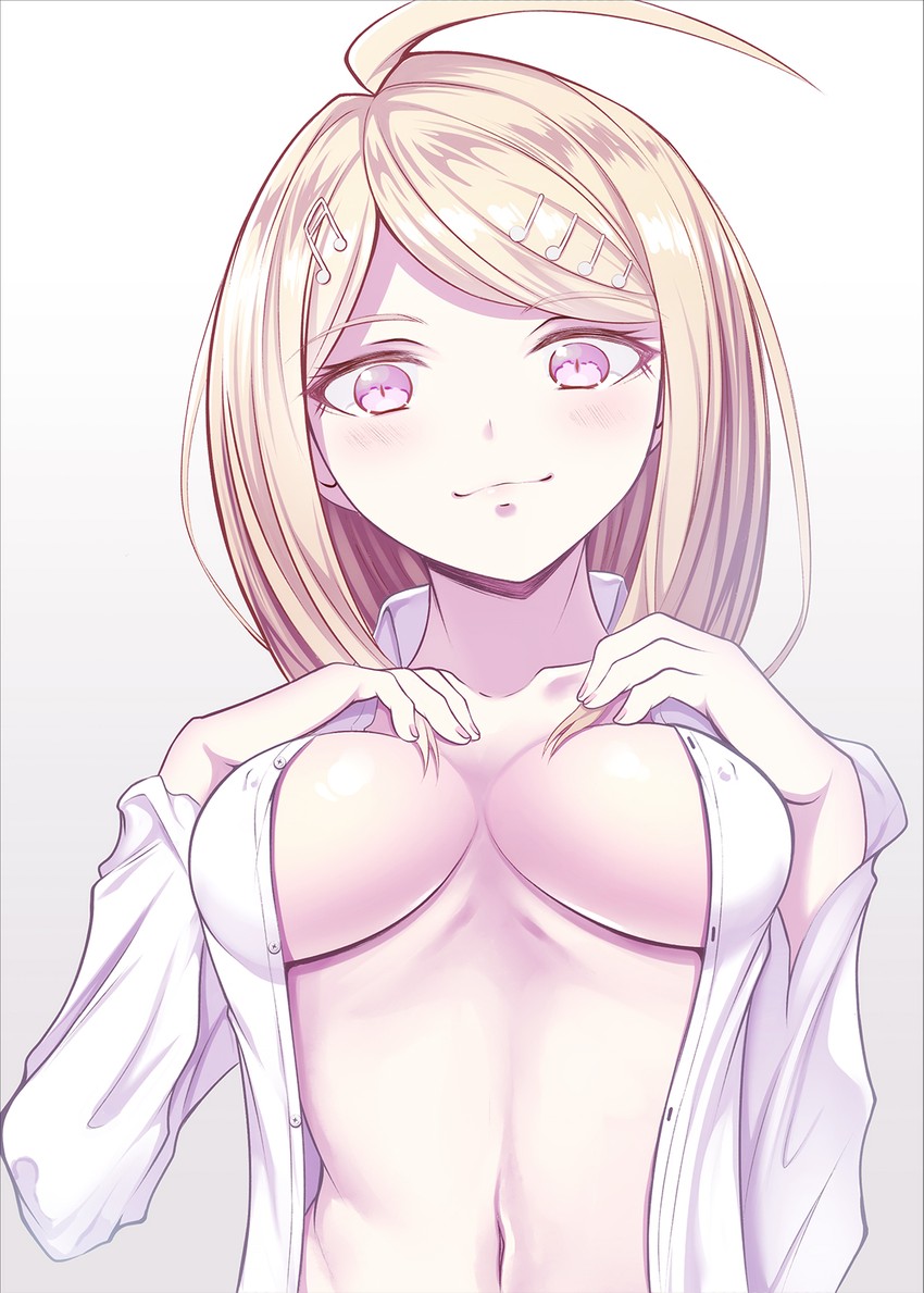 akamatsu kaede (danganronpa and 1 more) drawn by hati_(19870119hy)
