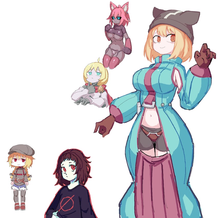 milk-chan, vyner, yubeil, crowel, and alma (milk inside a bag of milk inside a bag of milk and 4 more) drawn by alasharx