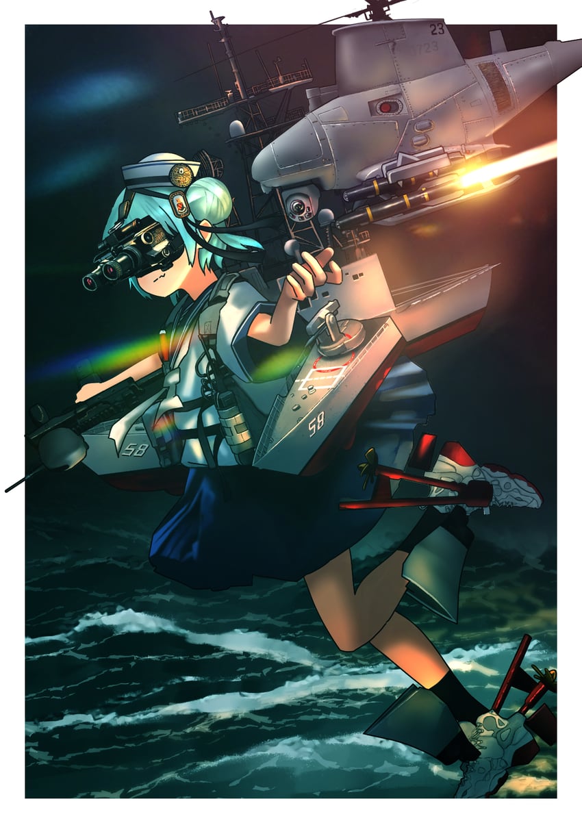 samuel b. roberts (kantai collection) drawn by timmyyen