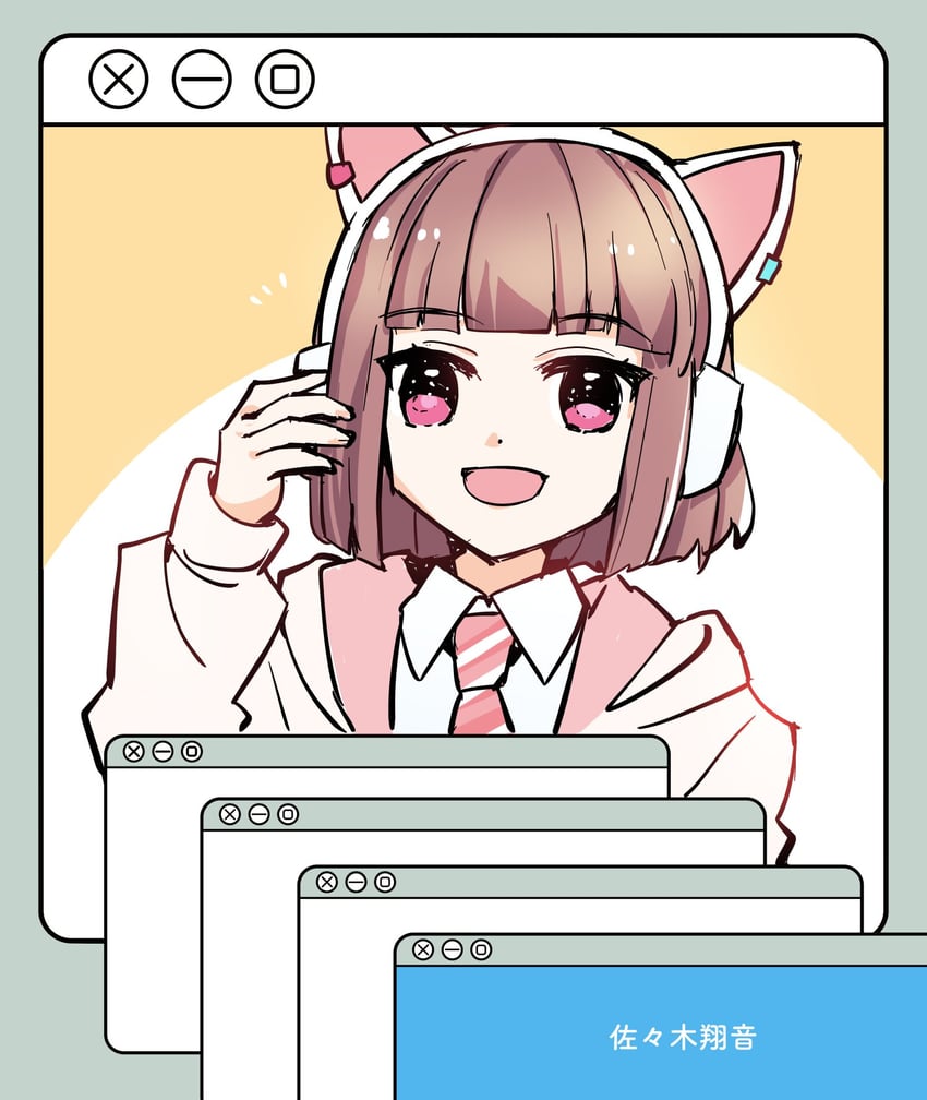 sasaki shion (love live! and 1 more) drawn by kanduki_kamibukuro