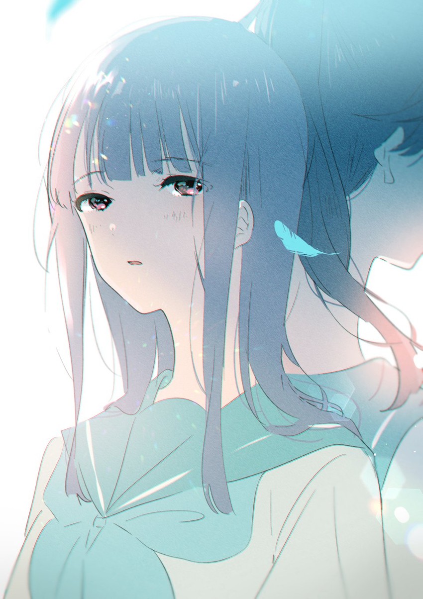 yoroizuka mizore and kasaki nozomi (hibike! euphonium and 1 more) drawn by utatane_yuu
