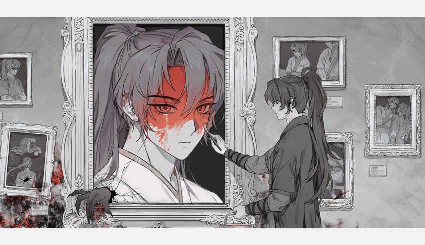 cheongmyeong, baekcheon, and hyun jong (return of the mount hua sect) drawn by ssnack_hsgh