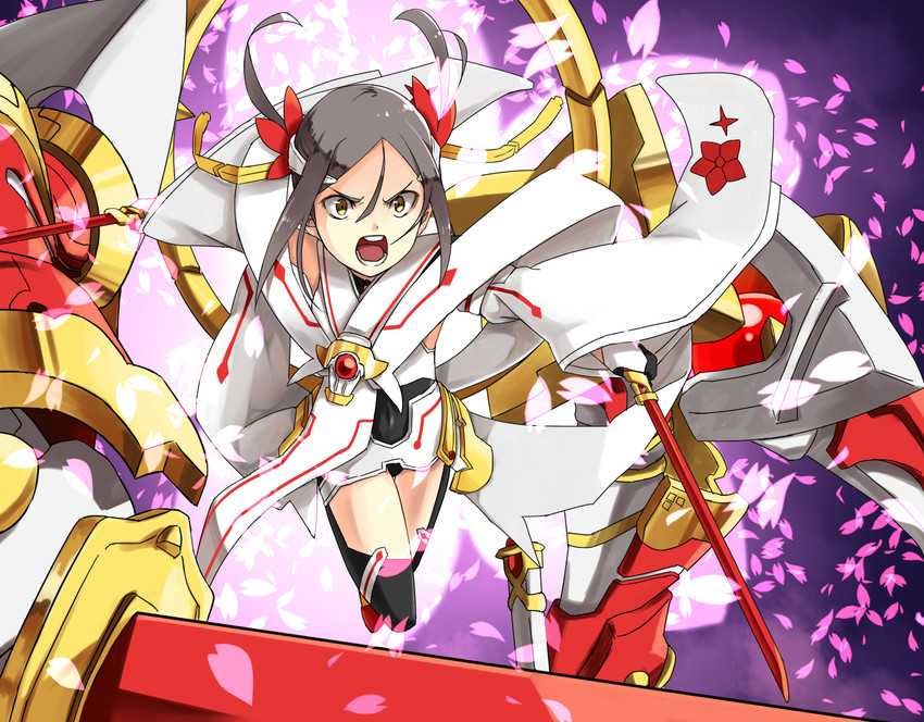miyoshi karin (yuusha de aru and 1 more) drawn by hayaneko_(ceceragi)