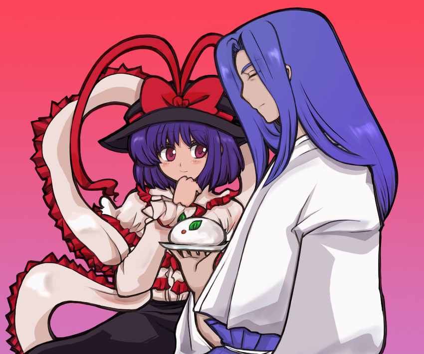 nagae iku and tachibana ukyou (touhou and 2 more) drawn by momo&a