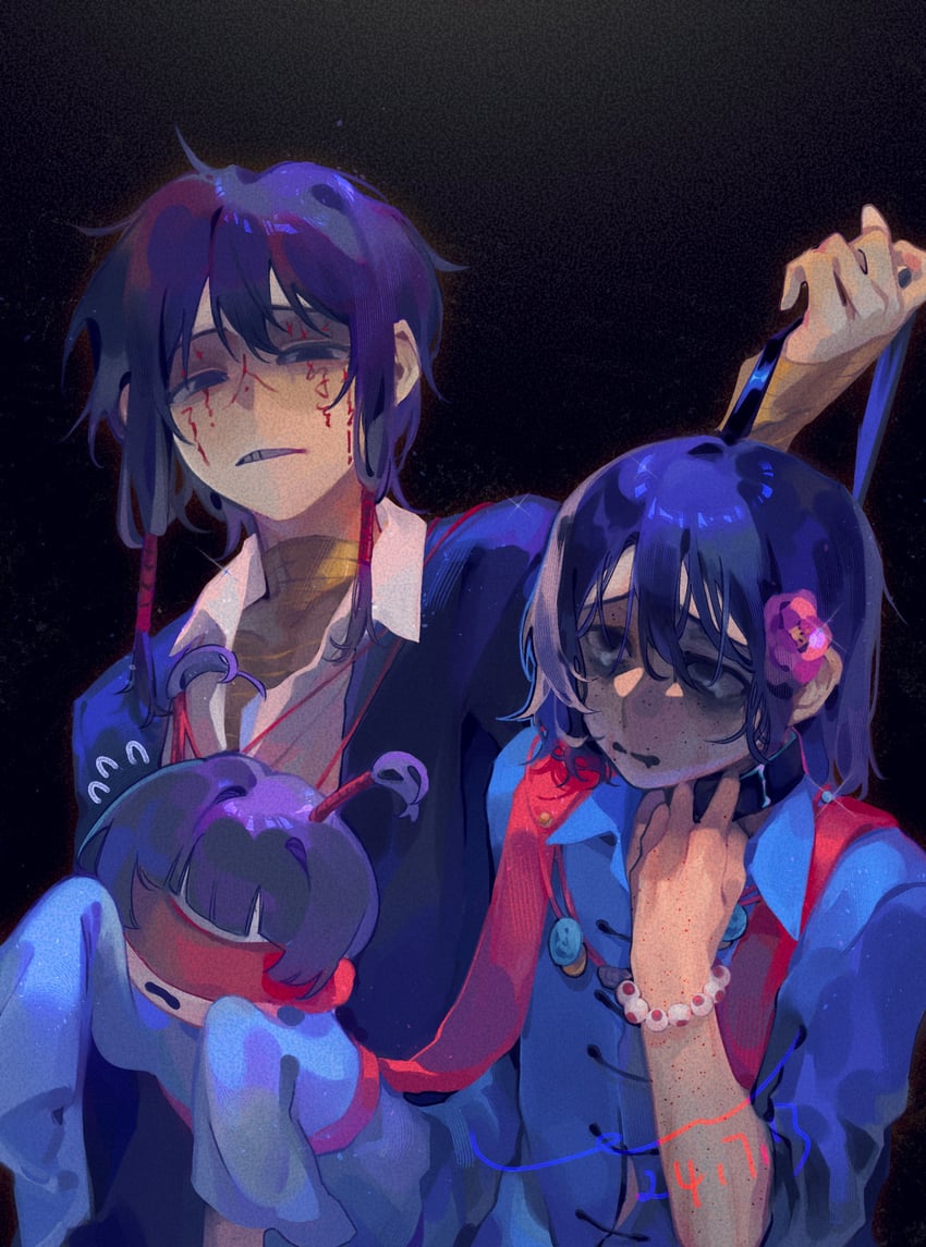 ziche fuzhao and fu shun (touqi guaitan) drawn by eoo_(modali)