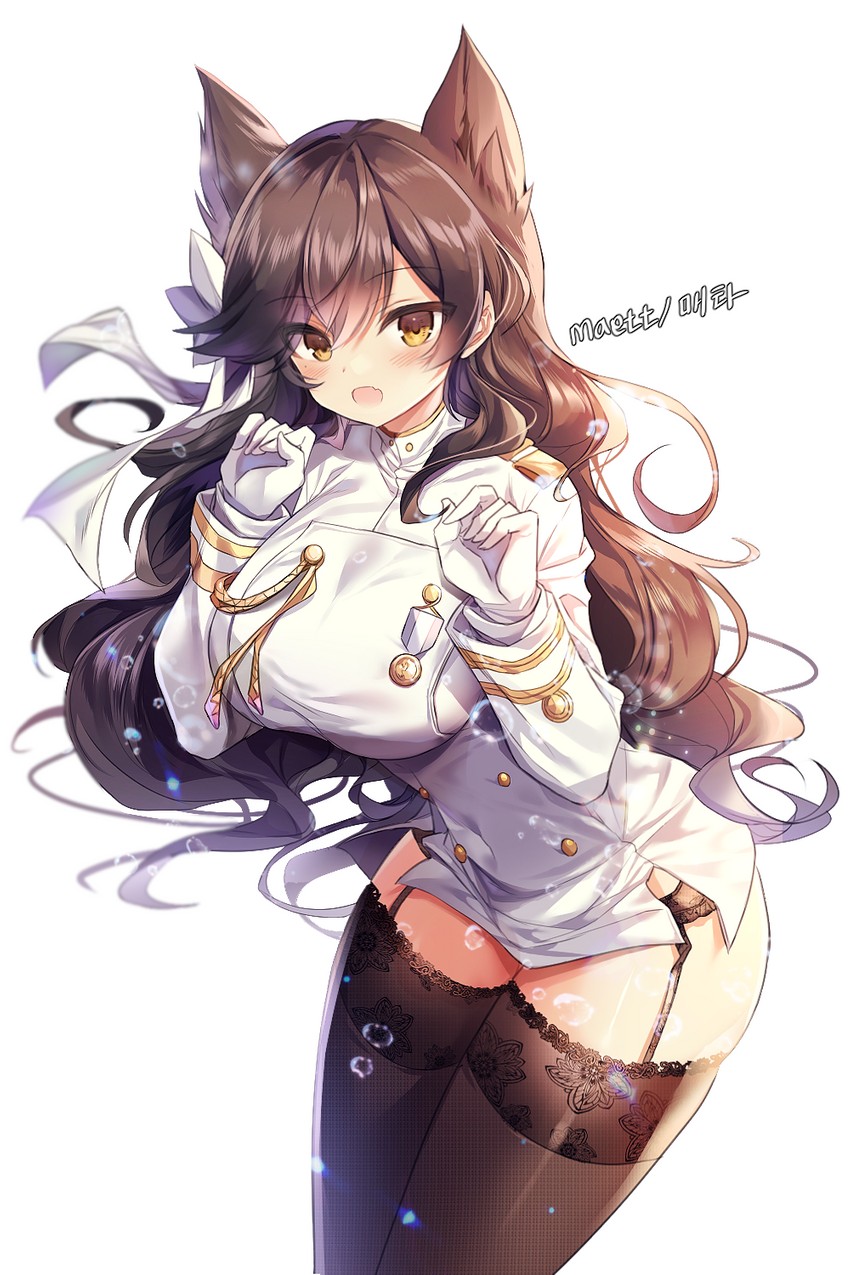 atago (azur lane) drawn by maett