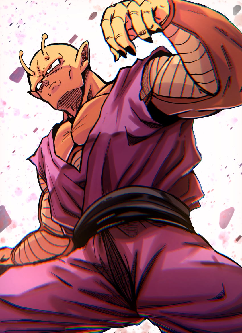 piccolo and orange piccolo (dragon ball and 2 more) drawn by chiro_illust