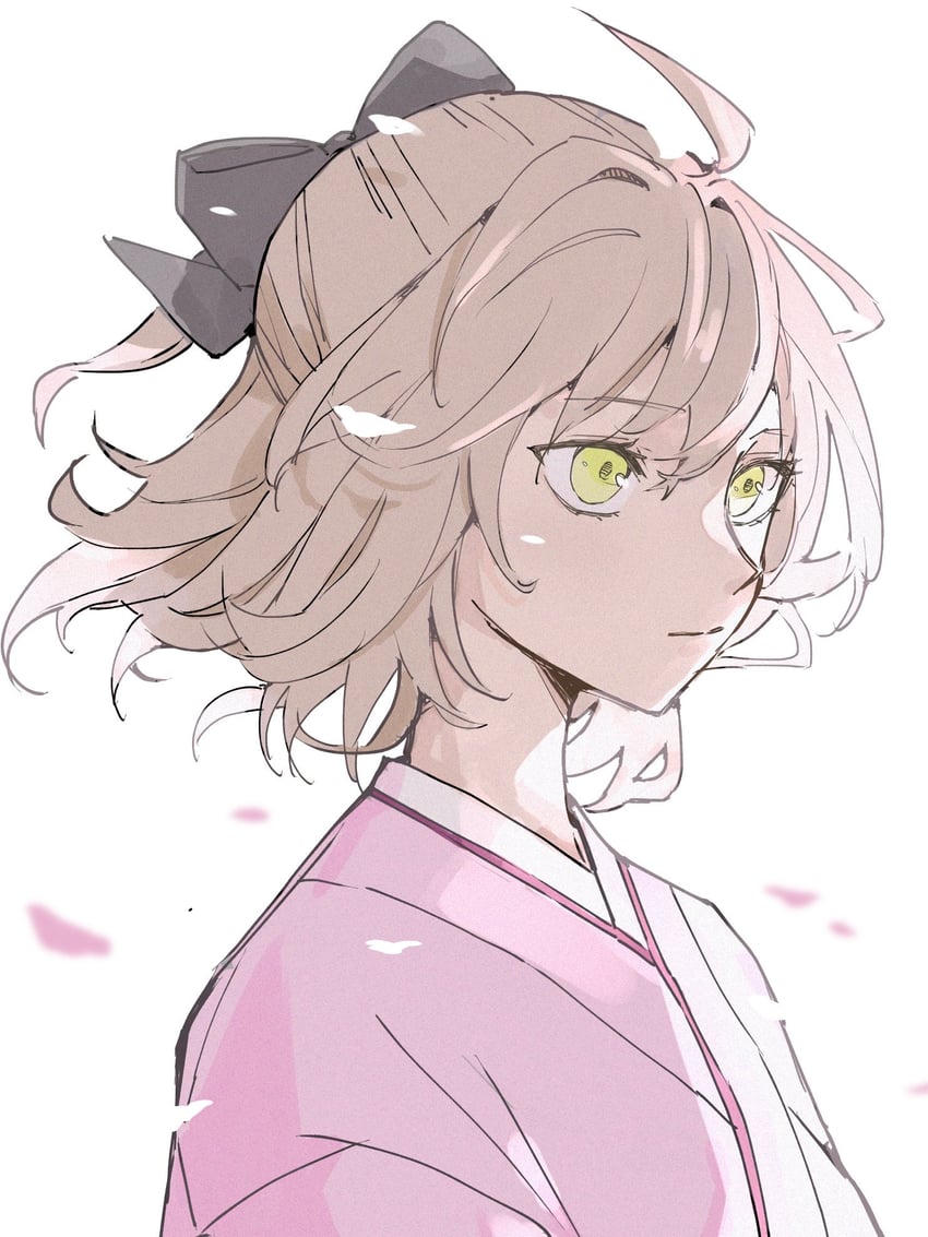 okita souji (fate and 1 more) drawn by ki_wa001