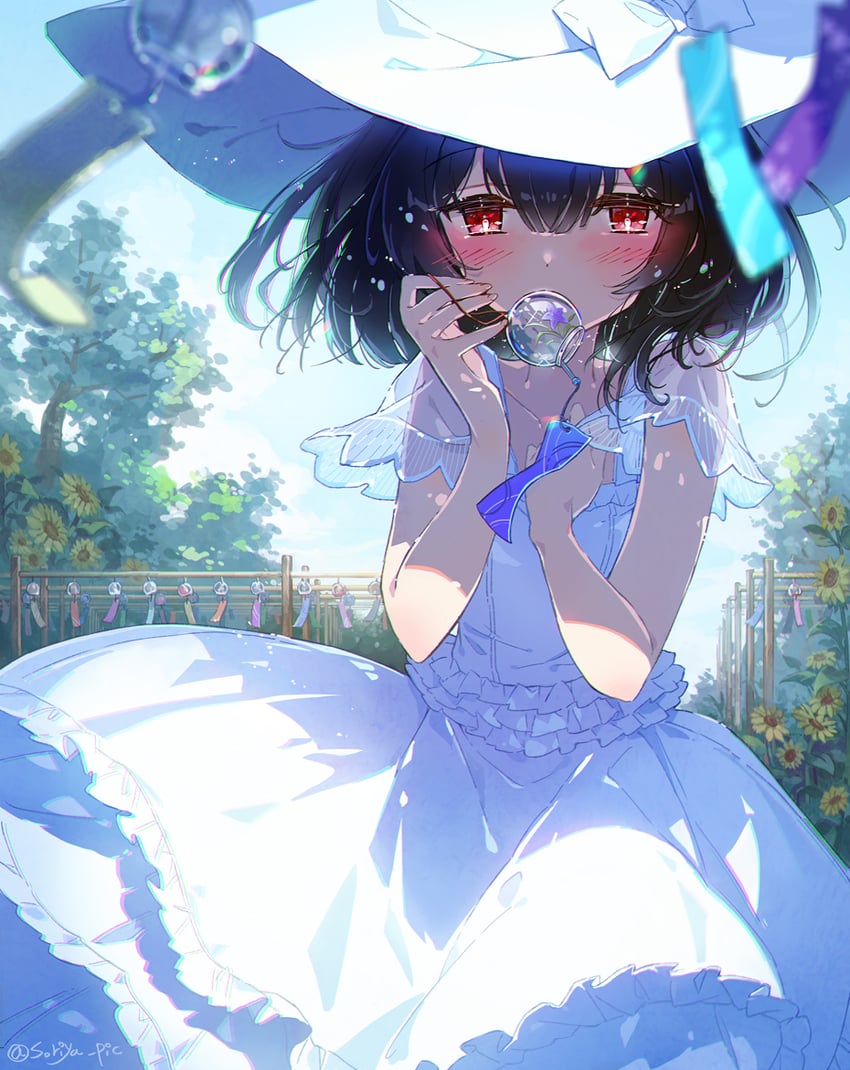 morino rinze (idolmaster and 1 more) drawn by soriya