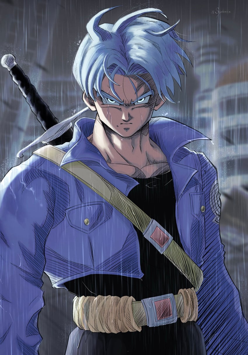 trunks (dragon ball and 1 more) drawn by sydoria