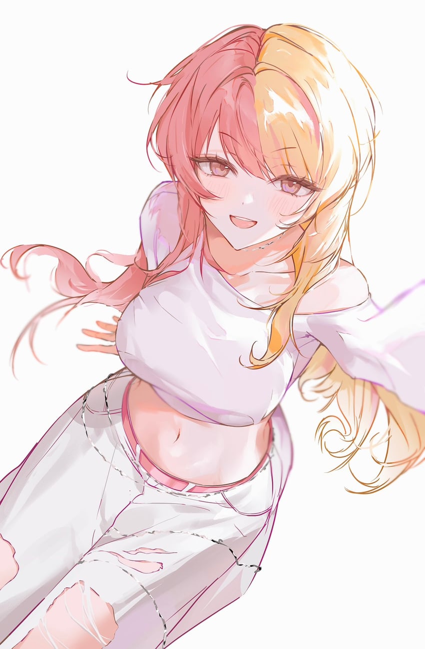 kotoka torahime (nijisanji and 1 more) drawn by oaunou