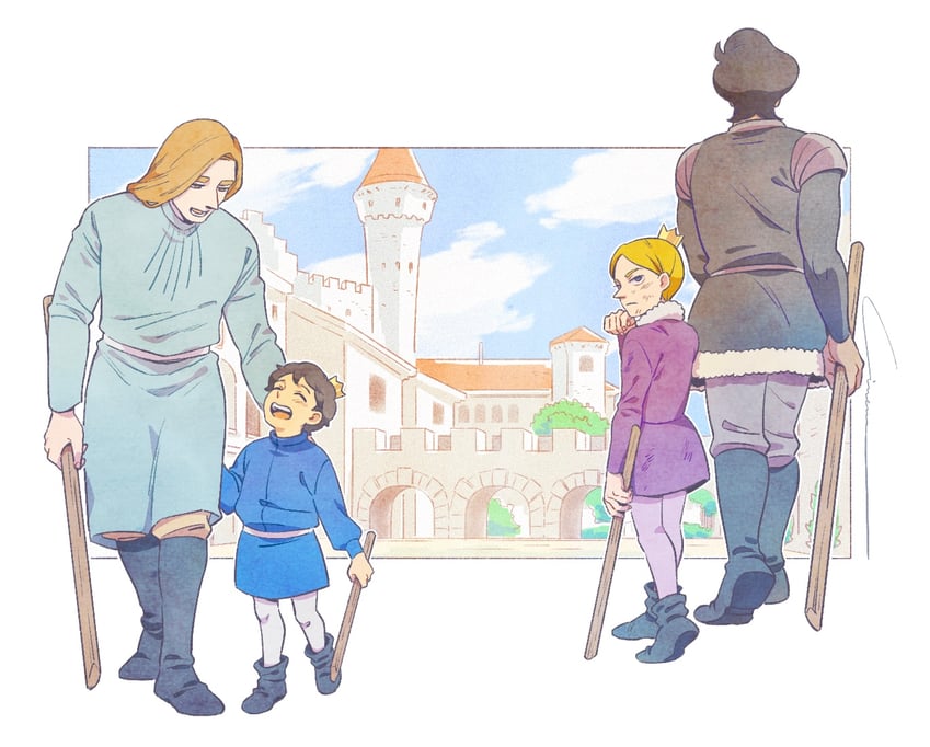 daida, bojji, bebinn, and domas (ousama ranking) drawn by cinema_(cinema_rok)