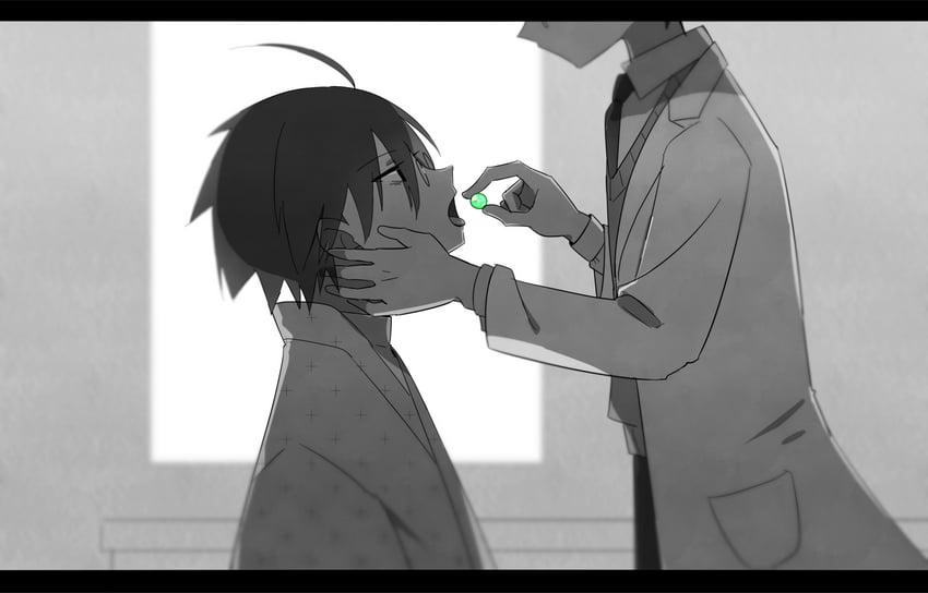 itoshiki nozomu and itoshiki mikoto (sayonara zetsubou sensei) drawn by tomato_ebichiri