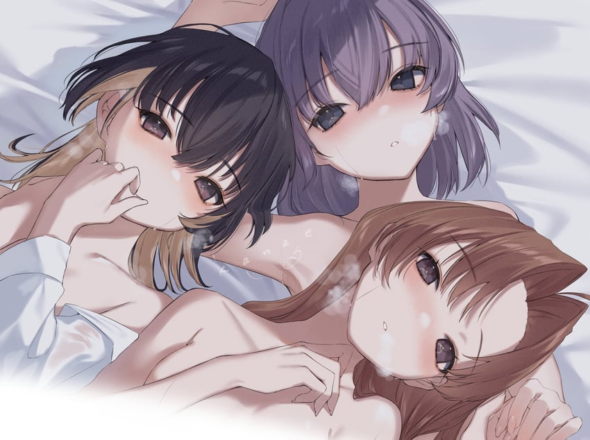 shiranui and kagerou (original and 1 more) drawn by kanae_(inorin05kanae)