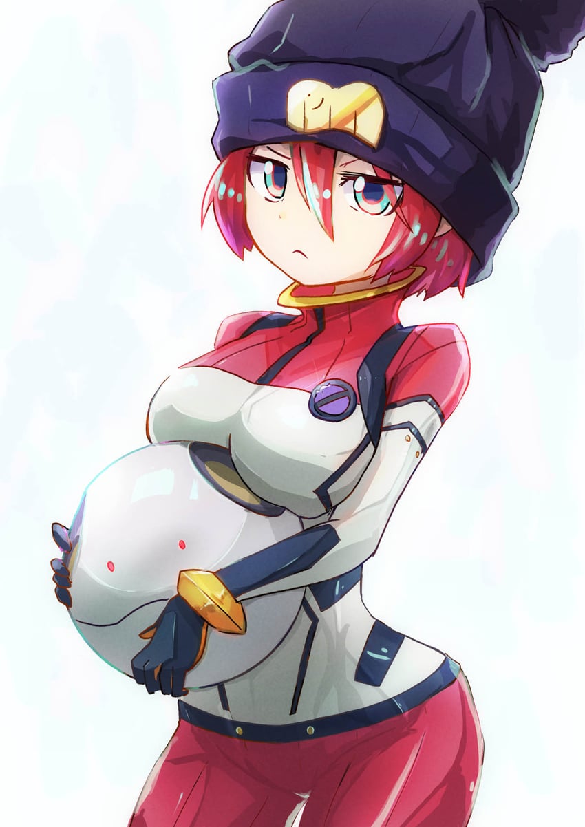 amate yuzuriha and haro (gundam and 1 more) drawn by phi_fai