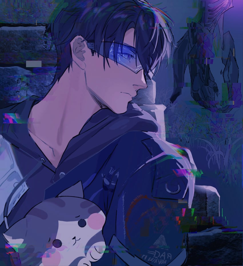 caleb (love and deepspace) drawn by mei_yuji_kuai_qichuang_hua_hua