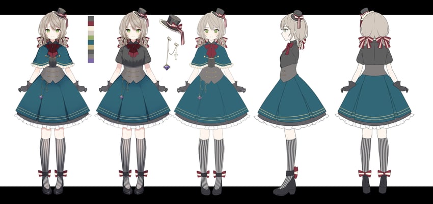 mili mirror (voice-ore) drawn by nikuya_mugi