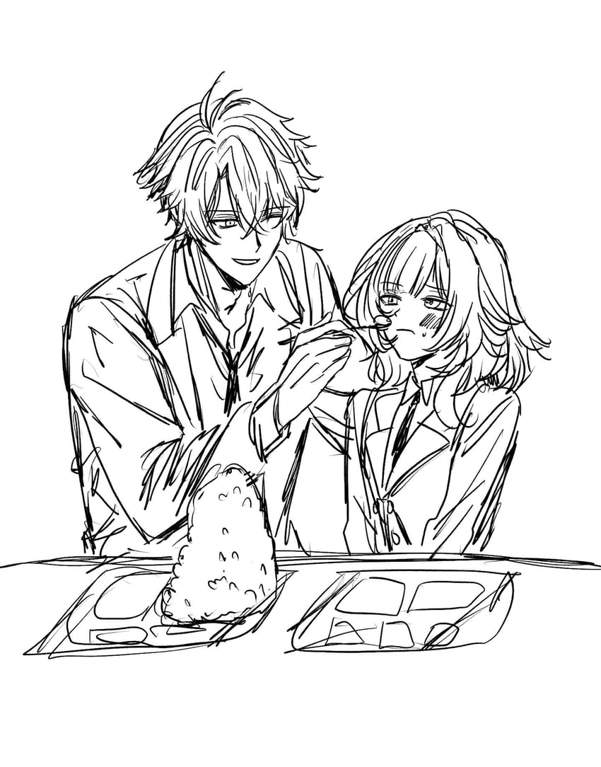 phainon and cyrene (honkai and 1 more) drawn by ilsijeongj2213