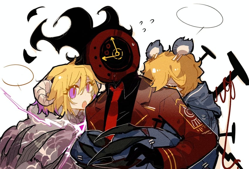 don quixote, sinclair, and dante (project moon and 1 more) drawn by aislan