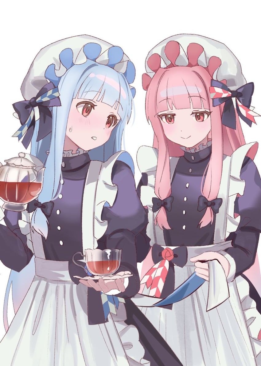 kotonoha akane and kotonoha aoi (voiceroid) drawn by hidaka_ui