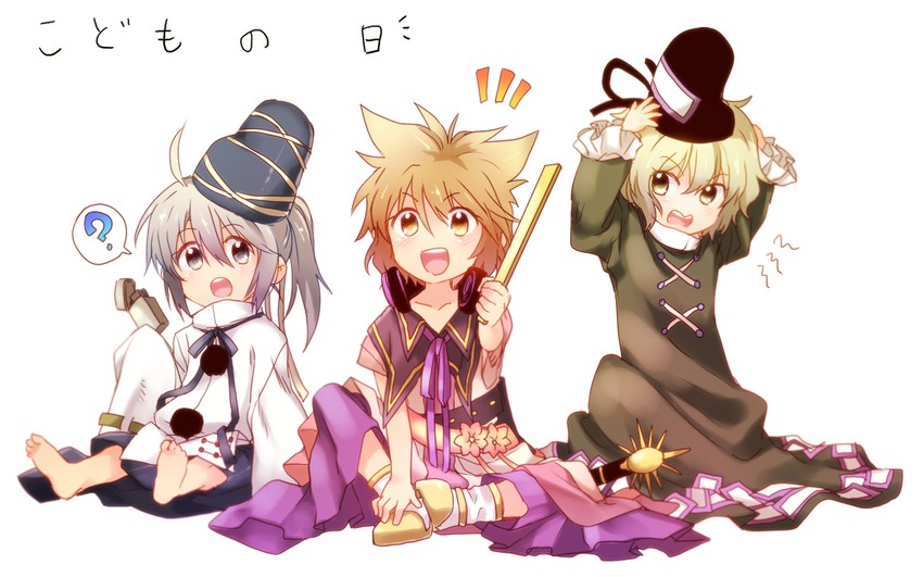 toyosatomimi no miko, mononobe no futo, and soga no tojiko (touhou) drawn by re_ghotion