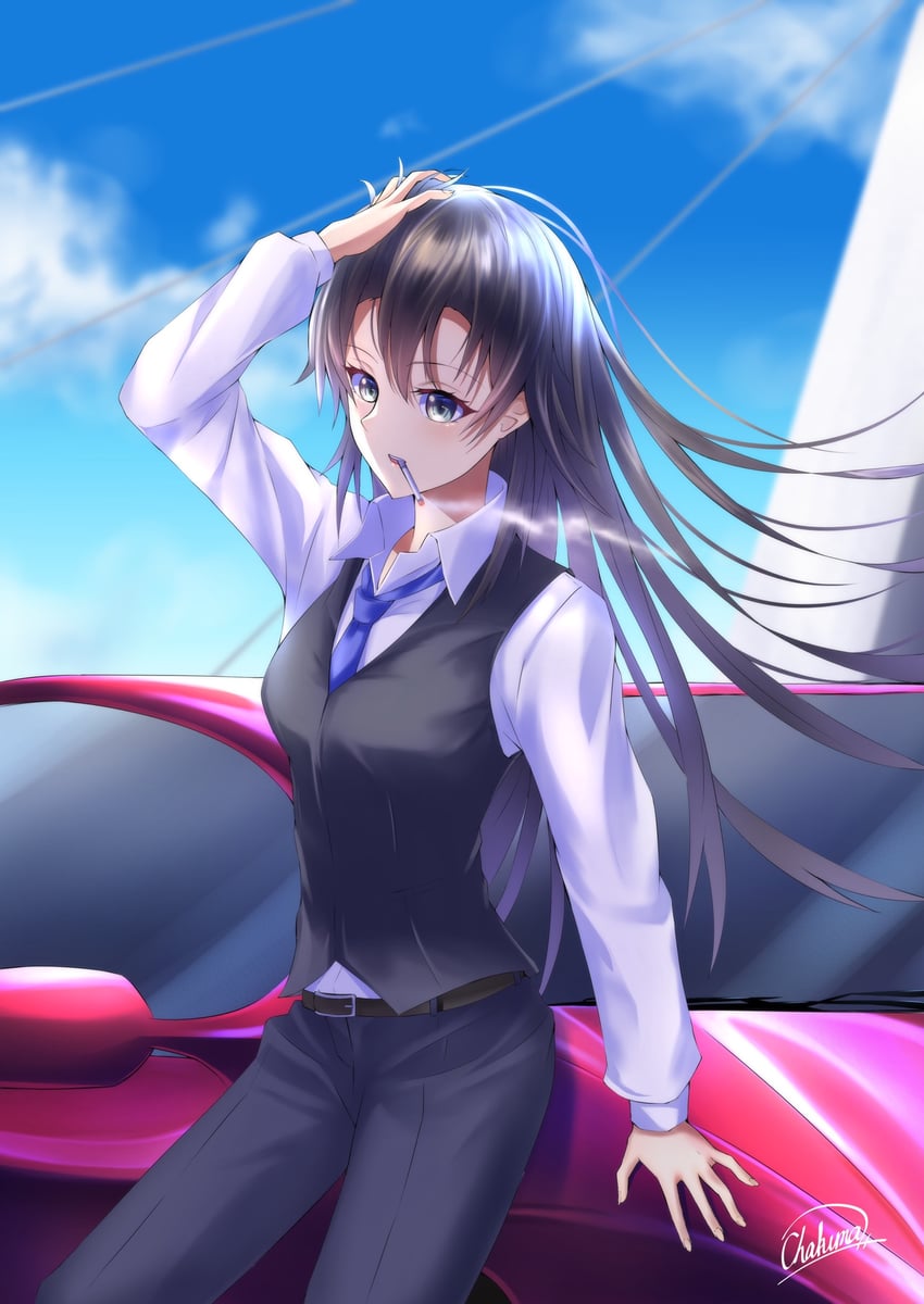 hiratsuka shizuka (yahari ore no seishun lovecome wa machigatteiru.) drawn by chakuma_(yiyh1468)