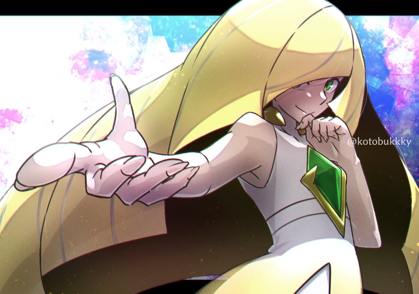 lusamine (pokemon and 1 more) drawn by kotobukkii_(yt_lvlv)