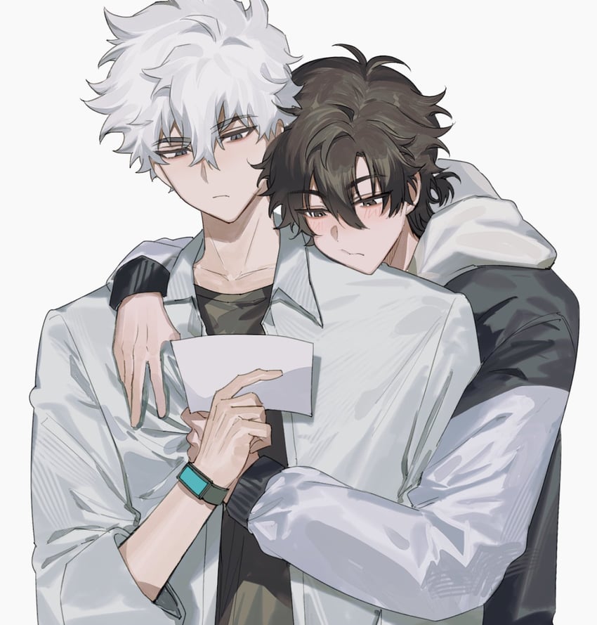 cheng xiaoshi and lu guang (shiguang dailiren) drawn by justjust_monika