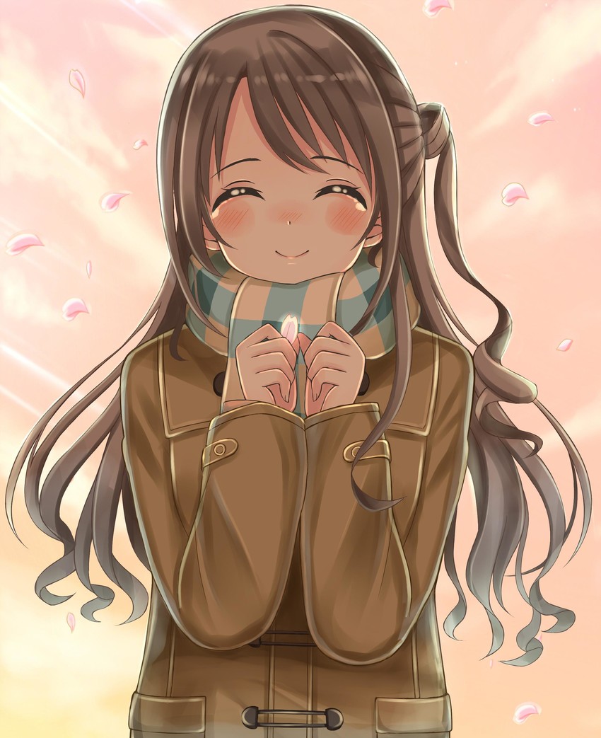 shimamura uzuki (idolmaster and 1 more) drawn by mizukoshi_(marumi)