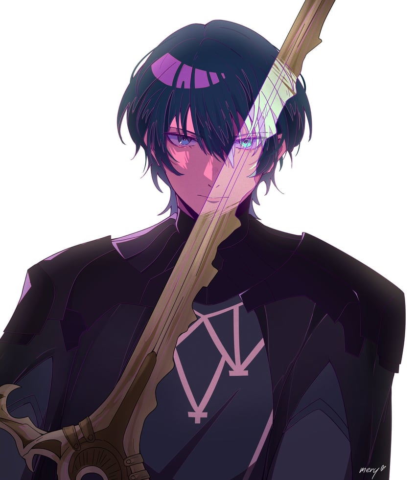 male byleth (fire emblem and 1 more) drawn by merylemons
