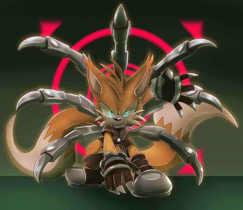 tails and nine (sonic and 1 more) drawn by mlzmicha3l