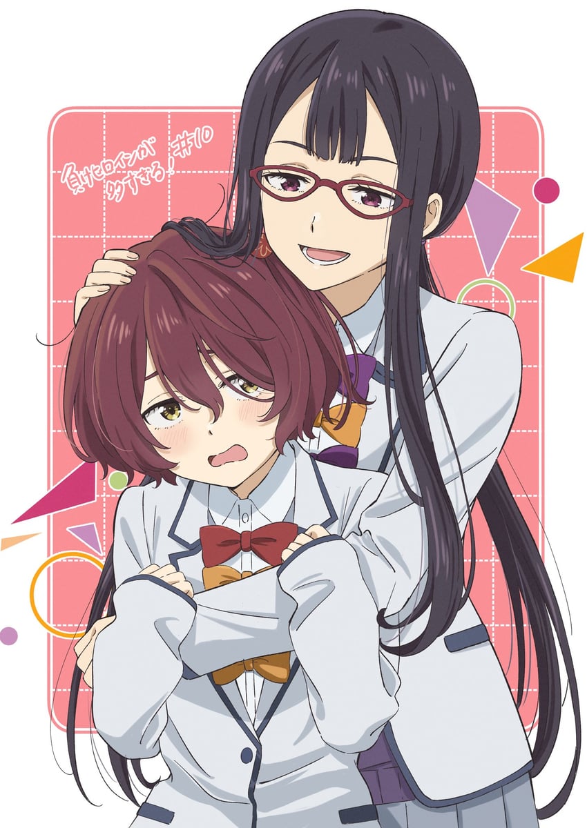 komari chika and tsukinoki koto (make heroine ga oo sugiru!) drawn by ritosalmon
