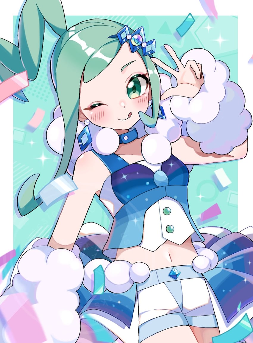 lisia (pokemon and 1 more) drawn by nemui_o23