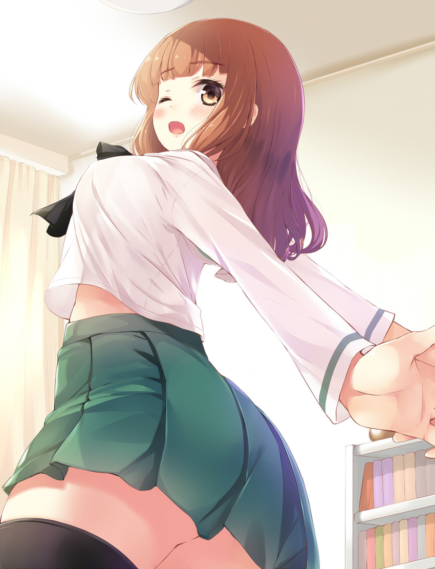 takebe saori (girls und panzer) drawn by komone_ushio
