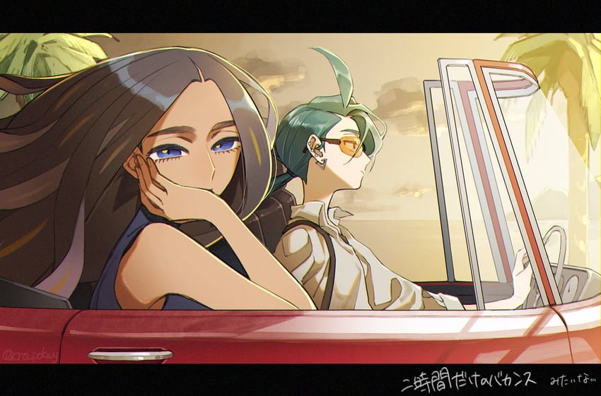 rika and geeta (pokemon and 1 more) drawn by shougo-akira
