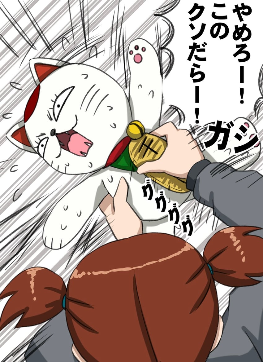 mikko and turbo granny (girls und panzer and 1 more) drawn by omachi_(slabco)