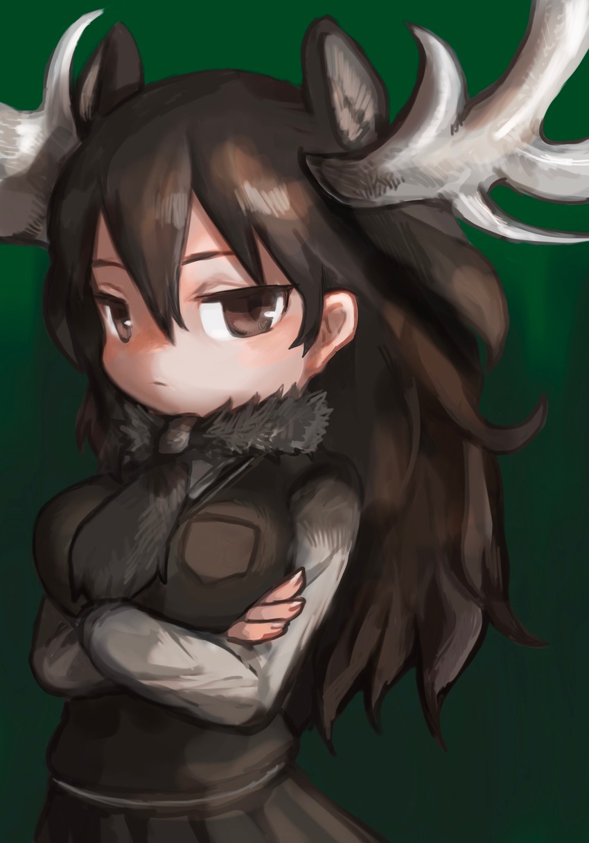 moose (kemono friends) drawn by dido_(di_do_di_do)
