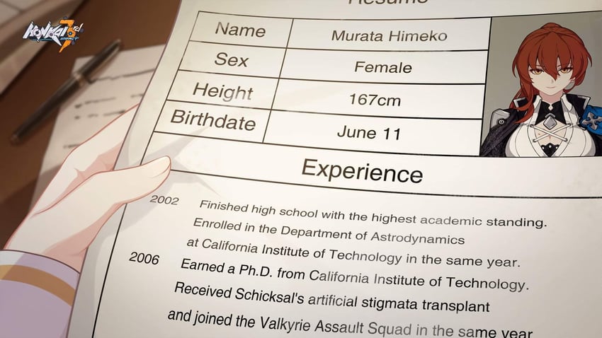 theresa apocalypse and murata himeko (honkai and 1 more)