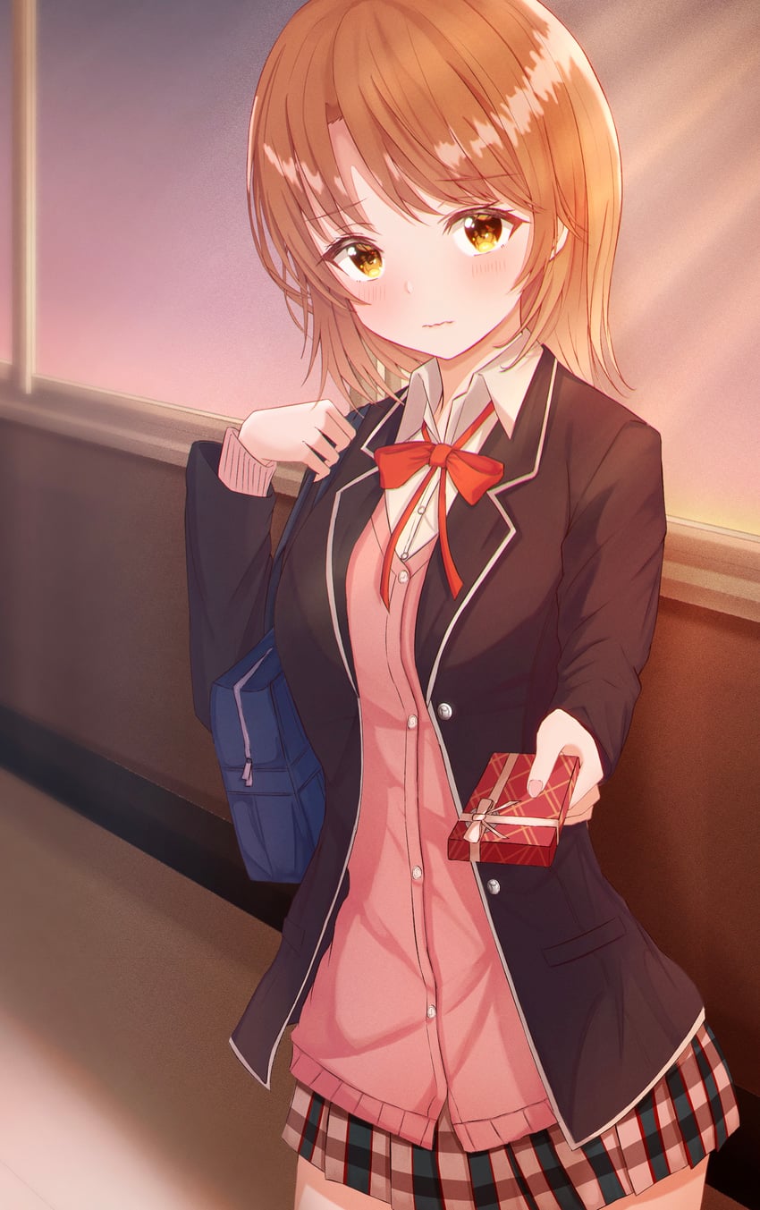 isshiki iroha (yahari ore no seishun lovecome wa machigatteiru.) drawn by mugi_(mugi0016)
