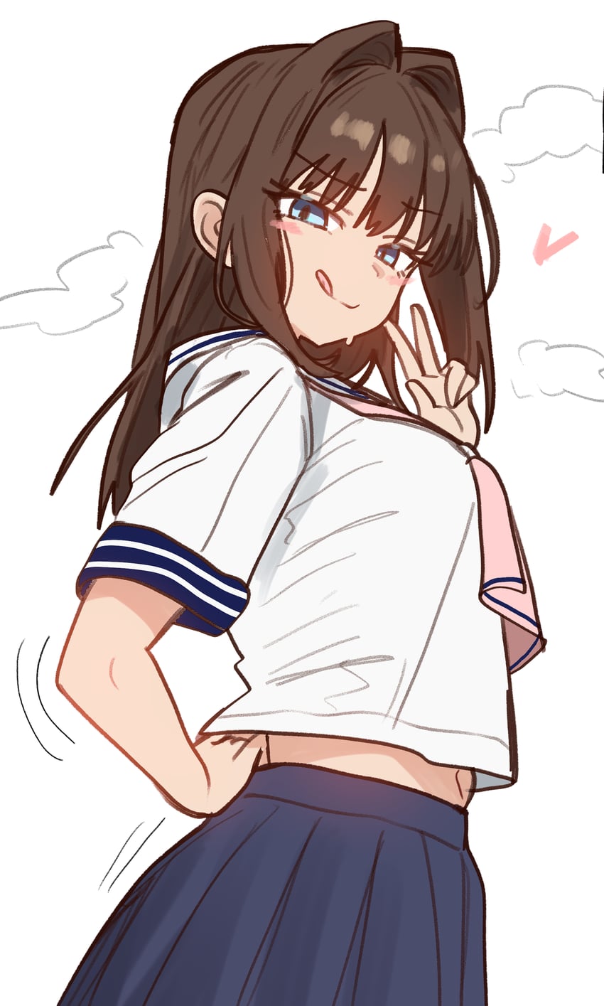 aozaki aoko (mahou tsukai no yoru) drawn by ebora