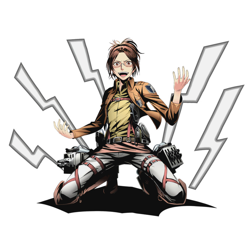 hange zoe (shingeki no kyojin and 1 more) drawn by ucmm