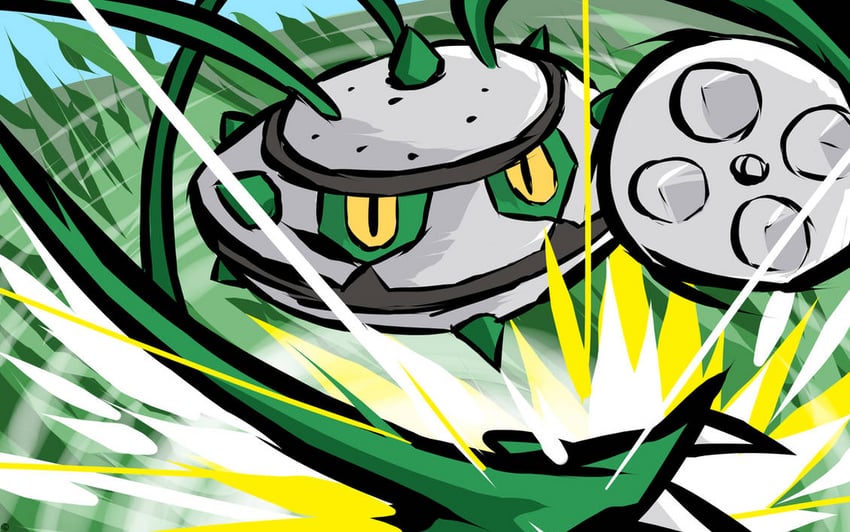 ferrothorn (pokemon) drawn by ishmam